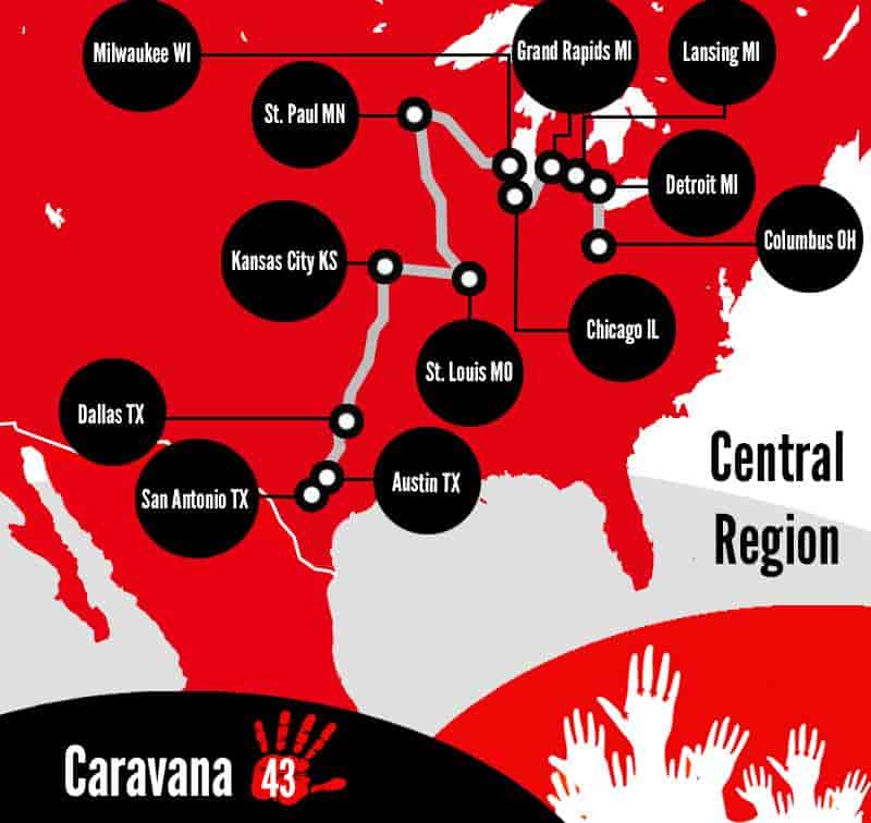 Caravana.Central Region