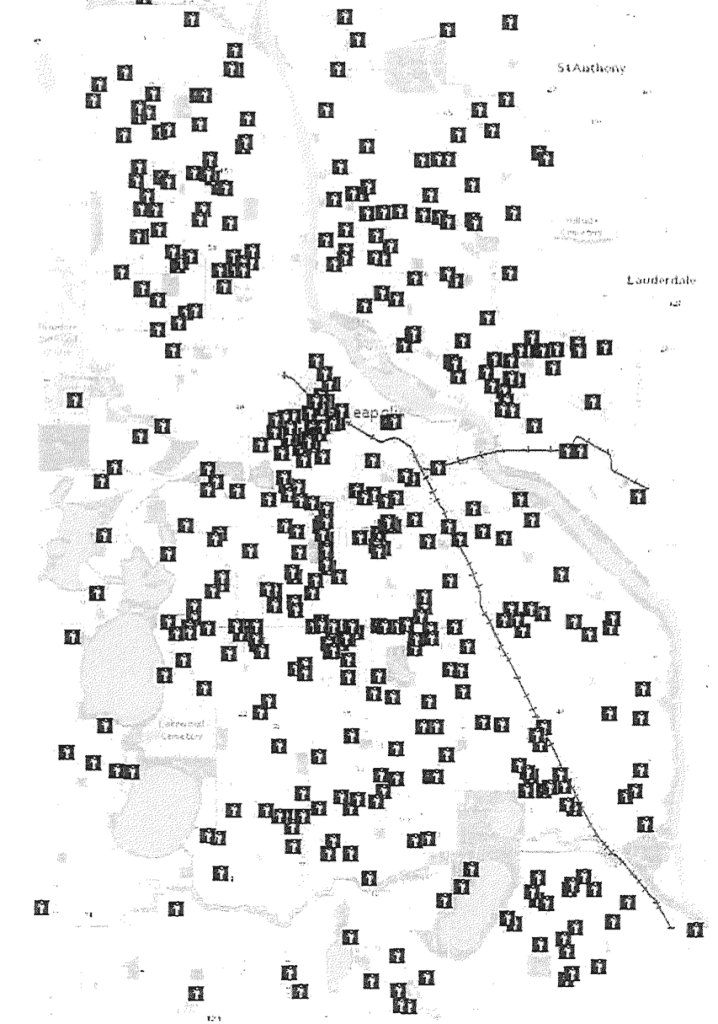 Lurking arrest map