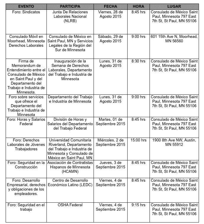 Calendario