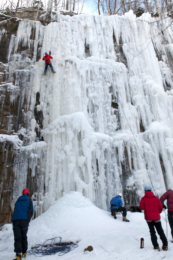 Robinson Park is open for climbing every day of the year including ice fest weekend. Several climbing routs will be used for clinics during the event, please respect those who have signed up for the clinics.