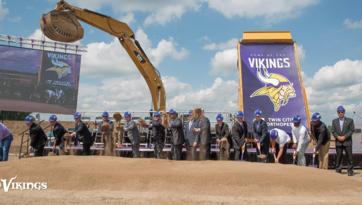 Se construye ya nuevo campo de entrenamiento Vikingo