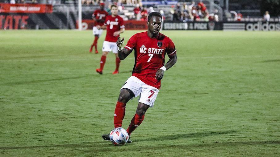 MNUFC Select Forward Tani Oluwaseyi in the 2022 MLS Superdraft