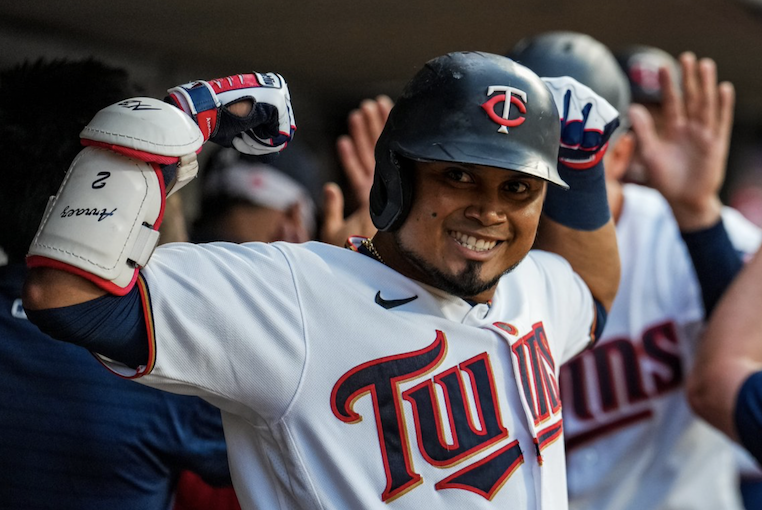 MLB on X: Marlins are reportedly acquiring INF Luis Arraez from the Twins  for RHP Pablo López, SS Jose Salas and OF Byron Chourio, according to   @Feinsand.  / X