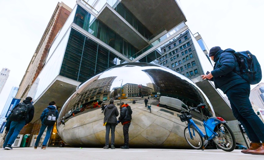 La Nueva Escultura De Nueva York Un Frijol Futurista Bajo Un Rascacielos El Minnesota De Hoy 